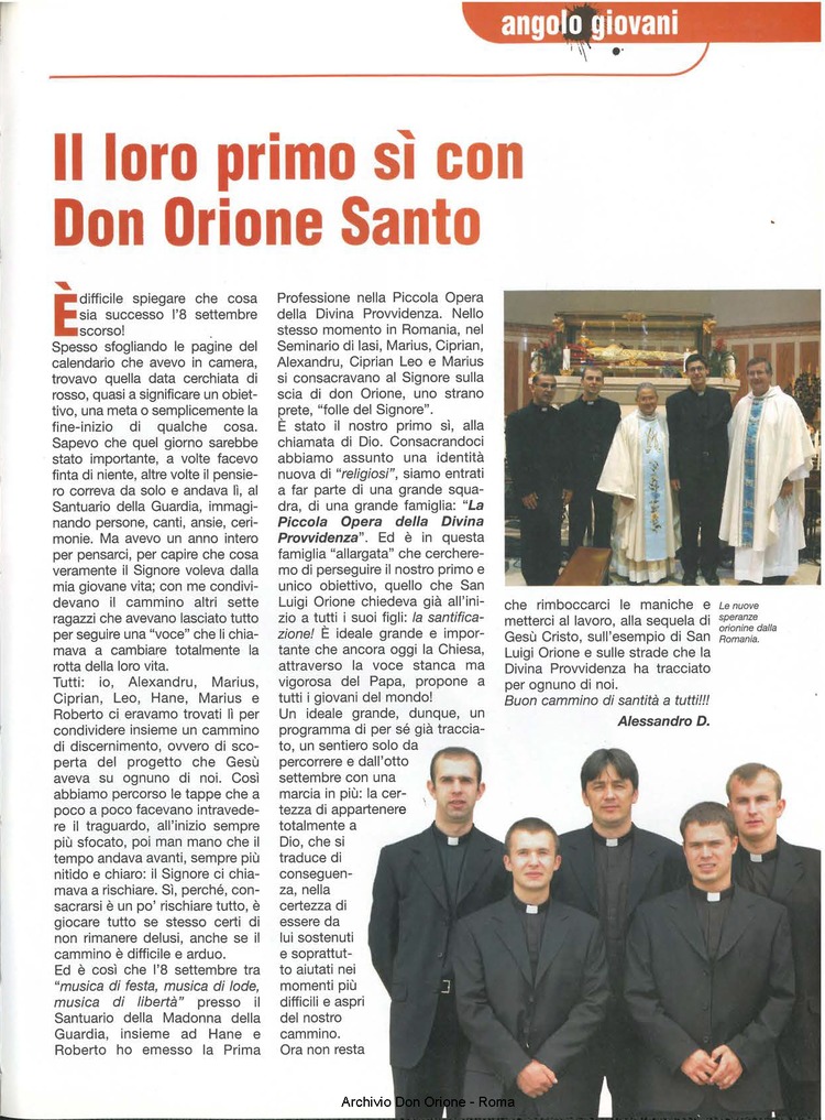 Don Orione oggi, 2004, 09, pagina 21