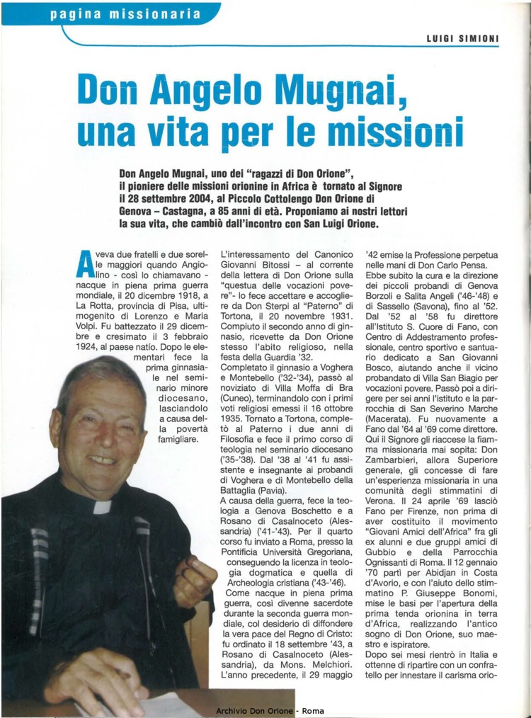 Don Orione oggi, 2004, 09, pagina 30