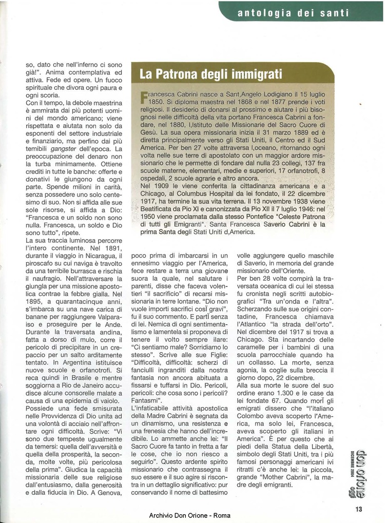 Don Orione oggi, 2004, 10, pagina 13