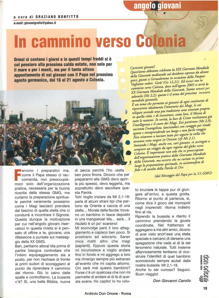 Don Orione oggi, 2004, 10, pagina 19
