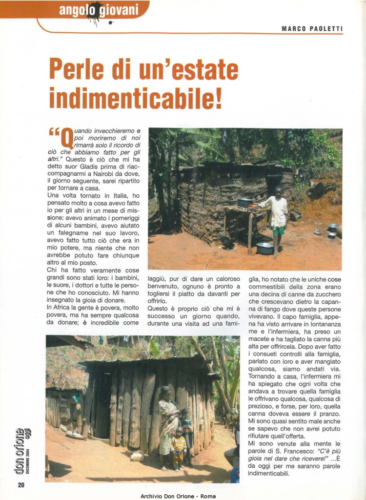 Don Orione oggi, 2004, 10, pagina 20