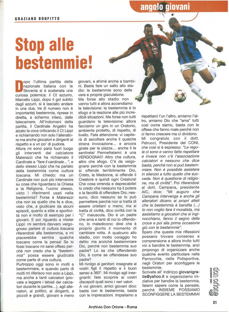 Don Orione oggi, 2004, 10, pagina 21