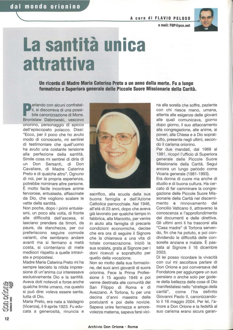 Don Orione oggi, 2005, 01, pagina 12