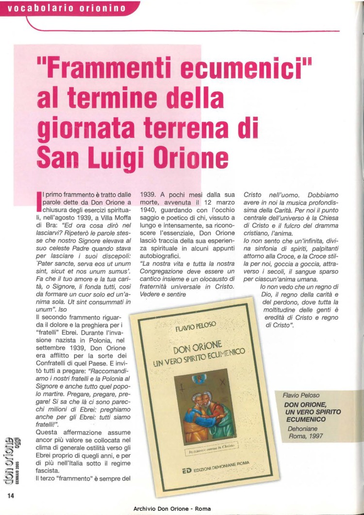 Don Orione oggi, 2005, 01, pagina 14