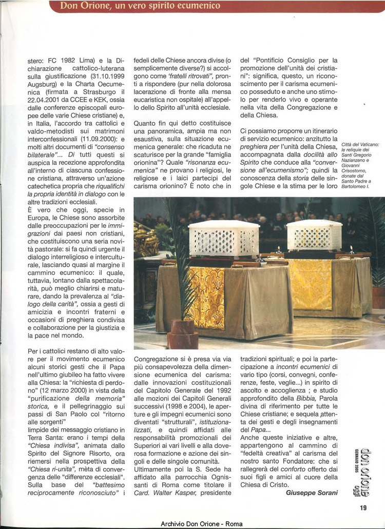 Don Orione oggi, 2005, 01, pagina 19