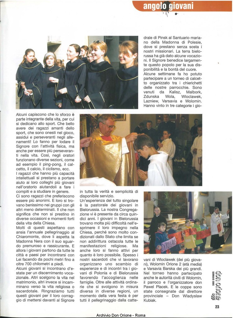 Don Orione oggi, 2005, 01, pagina 23