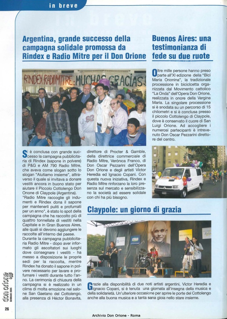 Don Orione oggi, 2005, 01, pagina 26