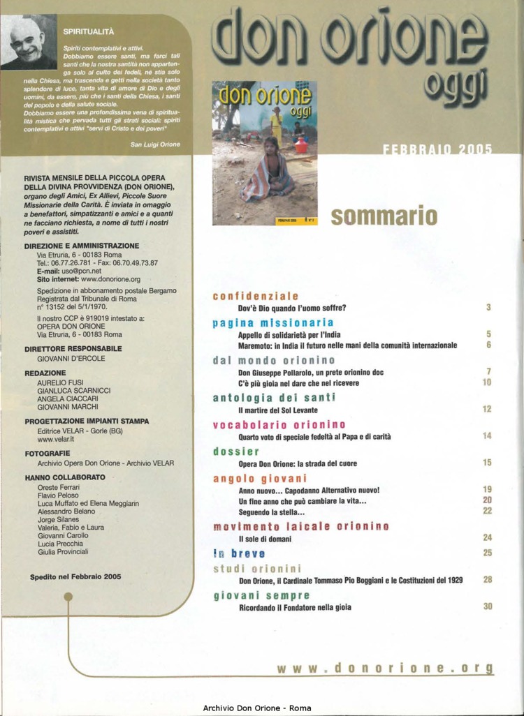 Don Orione oggi, 2005, 02, pagina 2