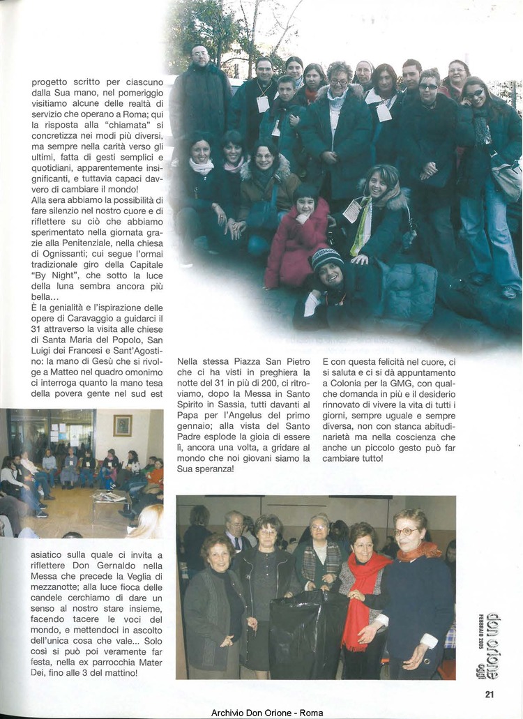 Don Orione oggi, 2005, 02, pagina 21