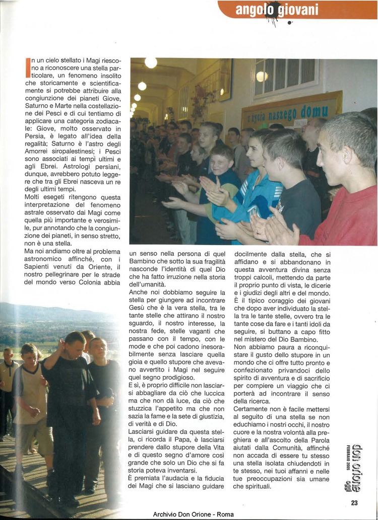 Don Orione oggi, 2005, 02, pagina 23