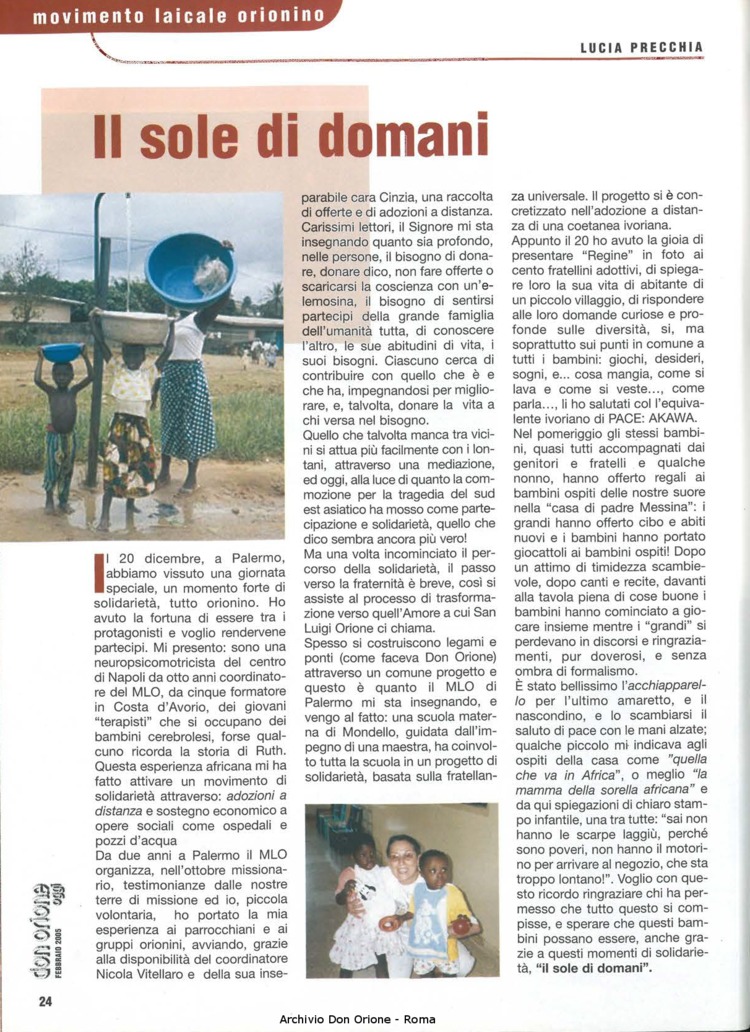 Don Orione oggi, 2005, 02, pagina 24