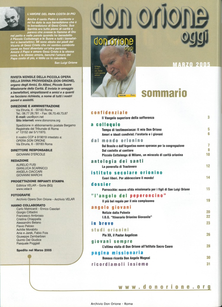 Don Orione oggi, 2005, 03, pagina 2