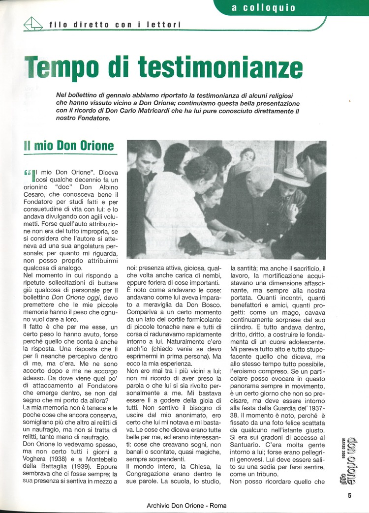 Don Orione oggi, 2005, 03, pagina 5
