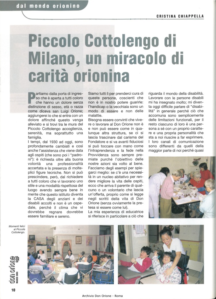 Don Orione oggi, 2005, 03, pagina 10