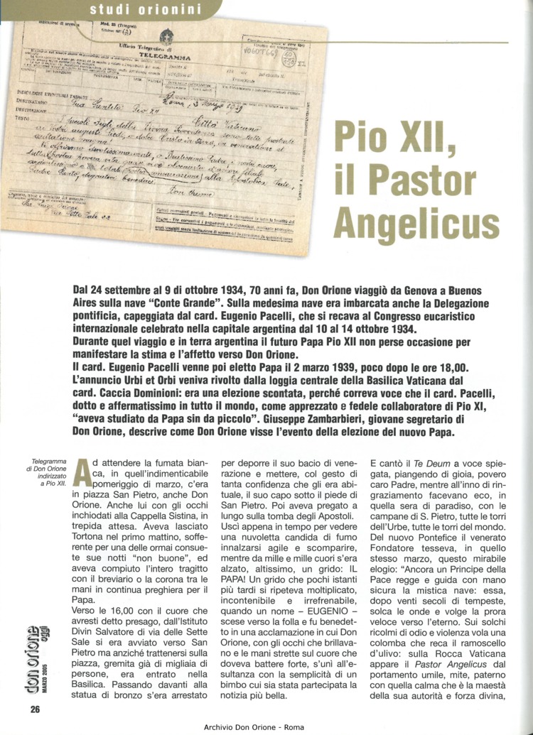 Don Orione oggi, 2005, 03, pagina 26