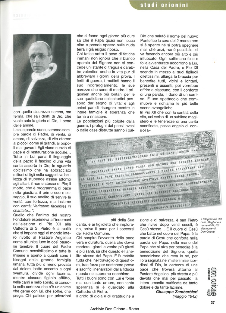 Don Orione oggi, 2005, 03, pagina 27