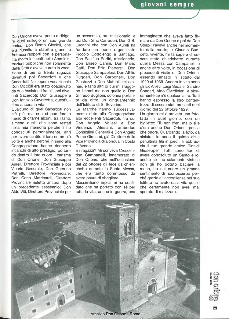 Don Orione oggi, 2005, 03, pagina 29
