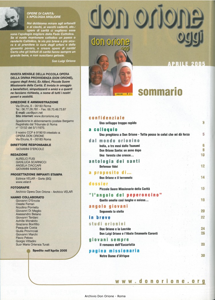 Don Orione oggi, 2005, 04, pagina 2