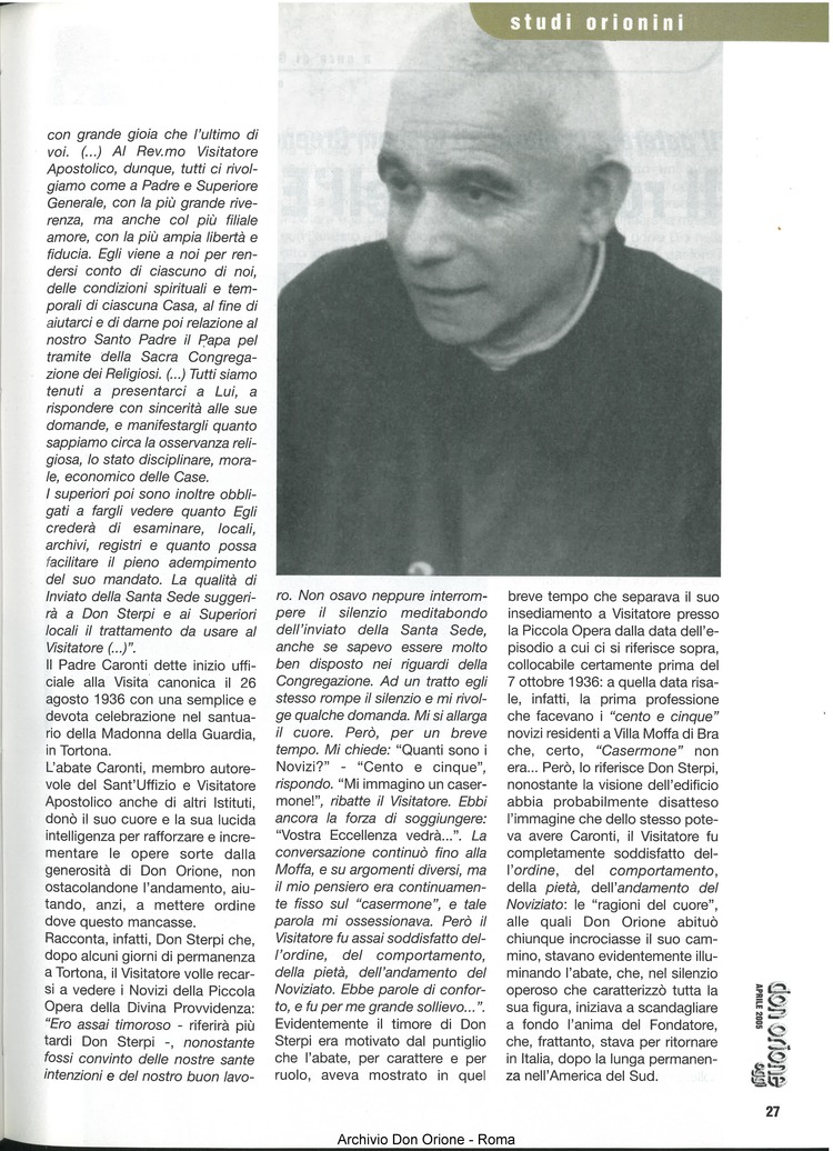 Don Orione oggi, 2005, 04, pagina 27