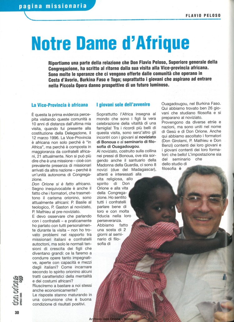 Don Orione oggi, 2005, 04, pagina 30