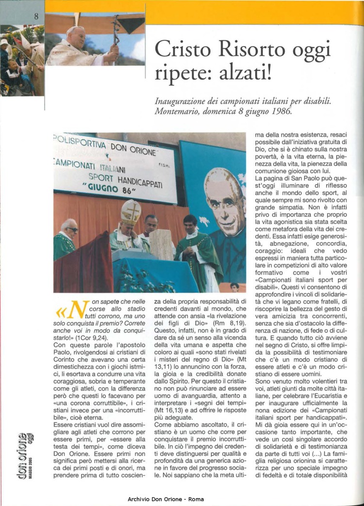 Don Orione oggi, 2005, 05, pagina 8