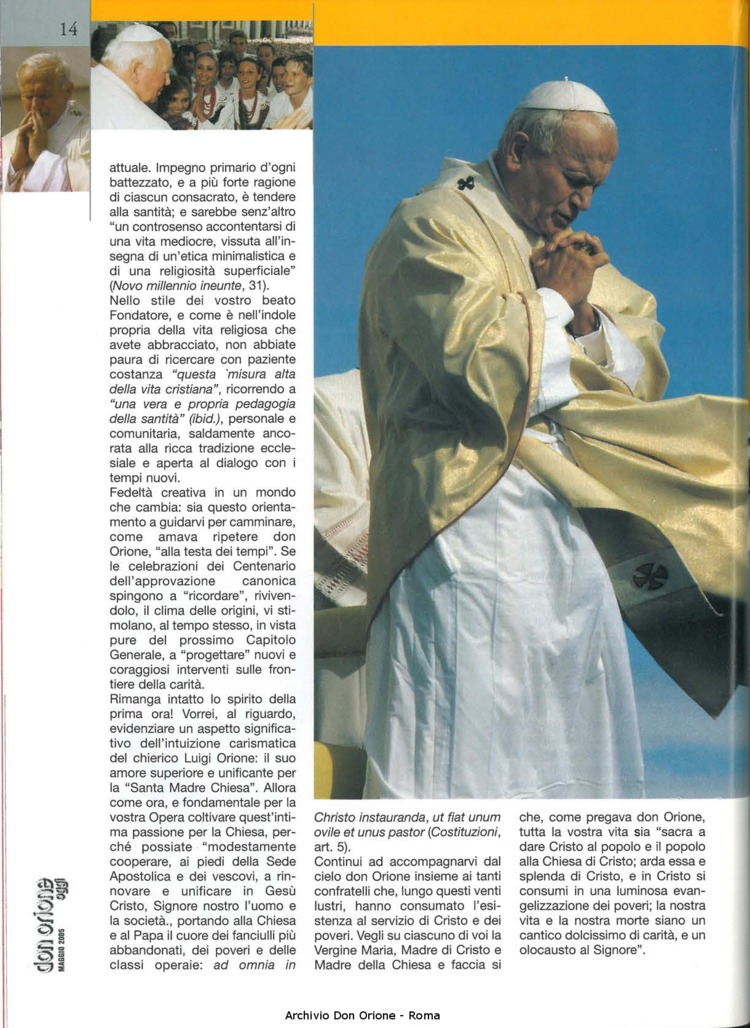 Don Orione oggi, 2005, 05, pagina 14