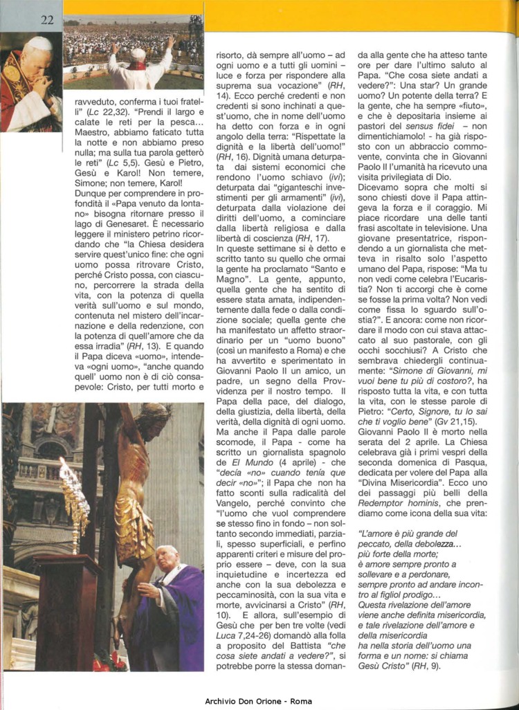 Don Orione oggi, 2005, 05, pagina 22