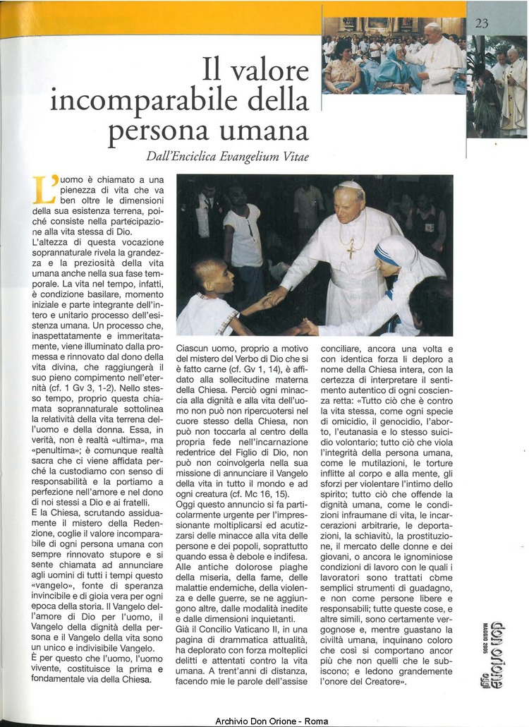 Don Orione oggi, 2005, 05, pagina 23