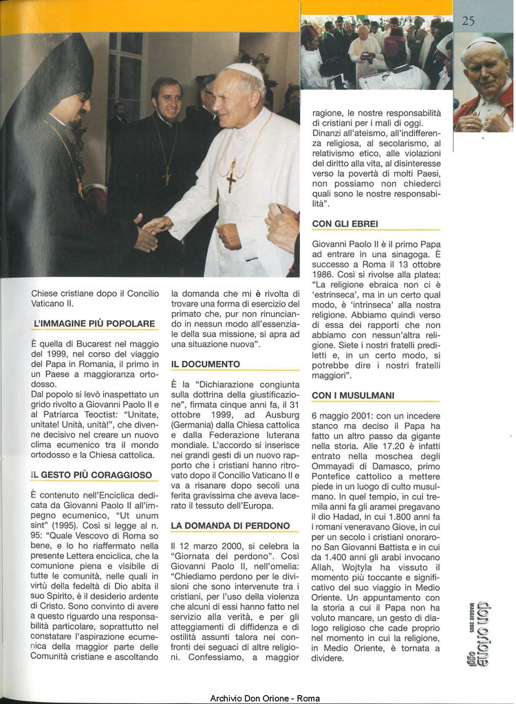 Don Orione oggi, 2005, 05, pagina 25