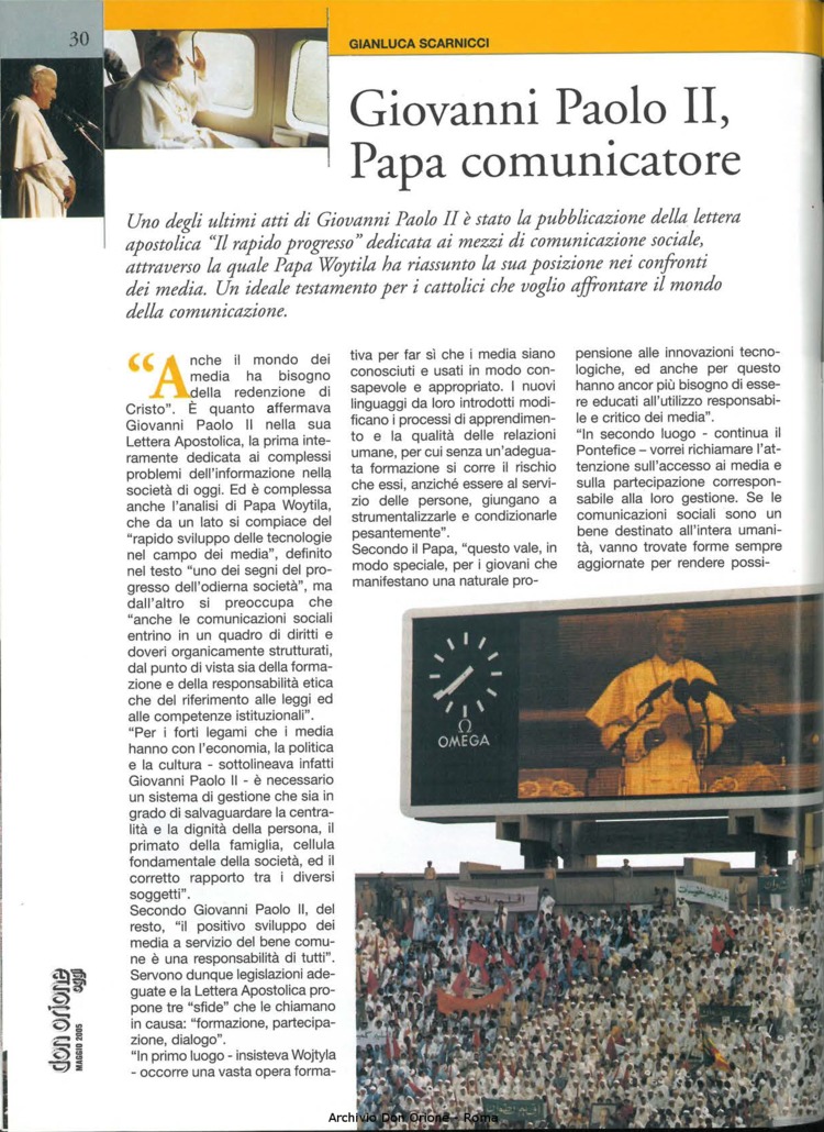 Don Orione oggi, 2005, 05, pagina 30