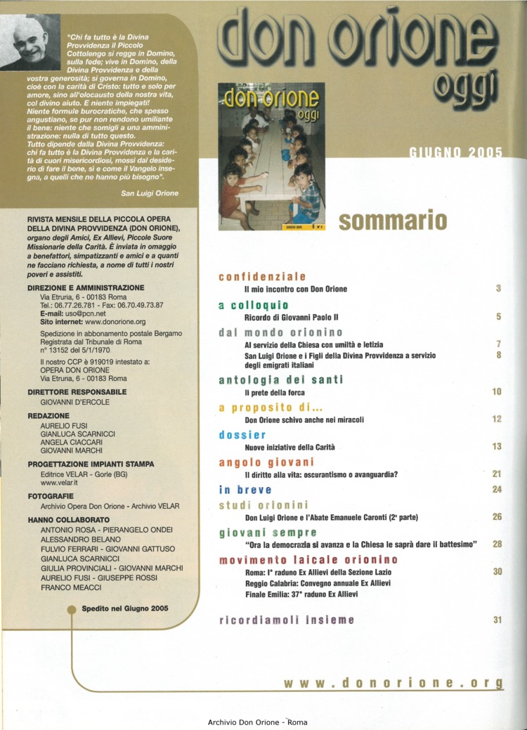 Don Orione oggi, 2005, 06, pagina 2