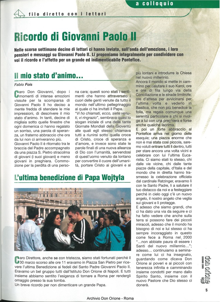 Don Orione oggi, 2005, 06, pagina 5