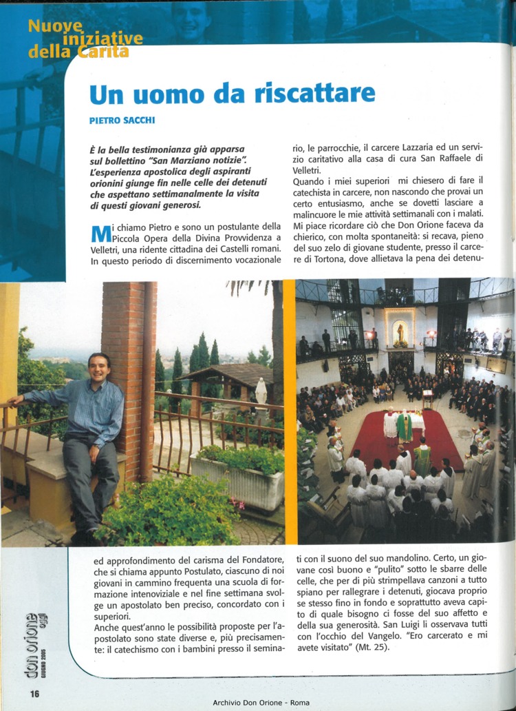 Don Orione oggi, 2005, 06, pagina 16