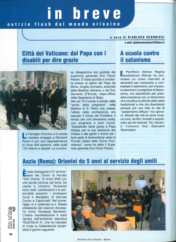 Don Orione oggi, 2005, 06, pagina 24