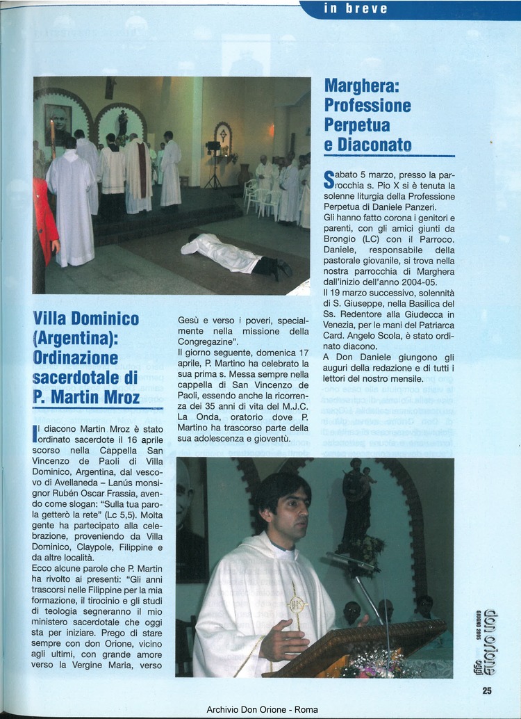 Don Orione oggi, 2005, 06, pagina 25