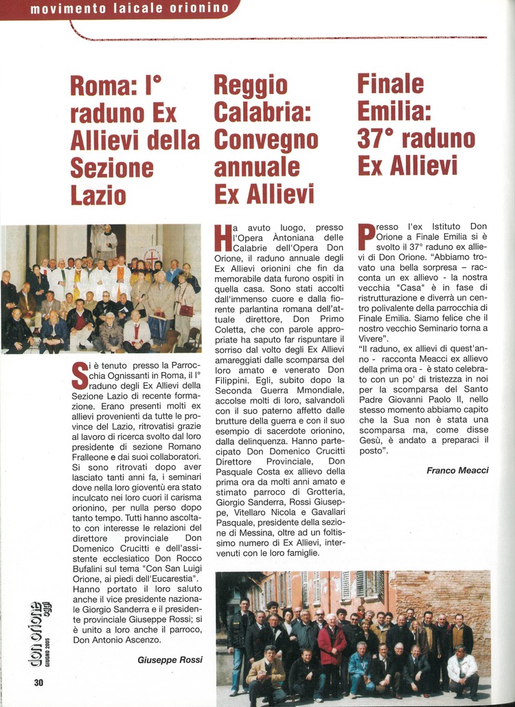 Don Orione oggi, 2005, 06, pagina 30