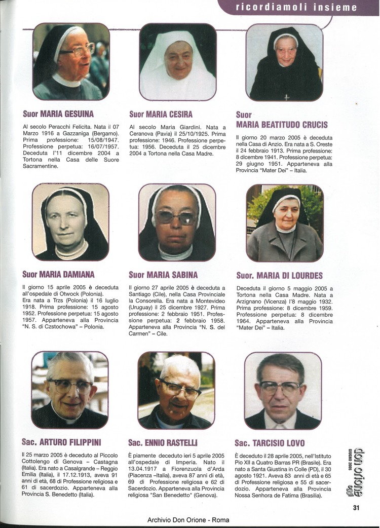 Don Orione oggi, 2005, 06, pagina 31