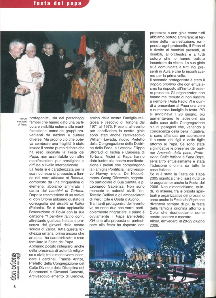 Don Orione oggi, 2005, 07, pagina 6