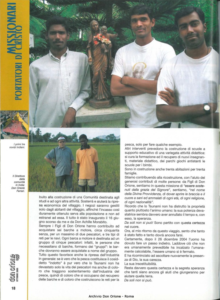 Don Orione oggi, 2005, 09, pagina 18
