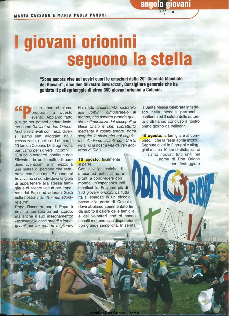 Don Orione oggi, 2005, 09, pagina 21