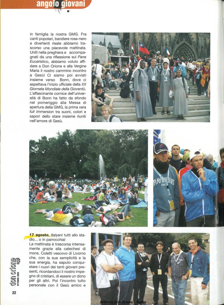 Don Orione oggi, 2005, 09, pagina 22