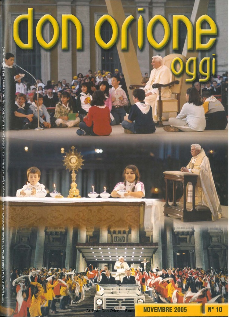 Don Orione oggi, 2005, 10, pagina 1