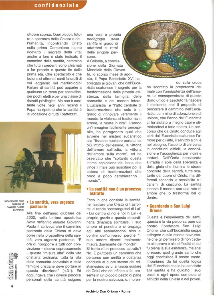 Don Orione oggi, 2005, 10, pagina 4