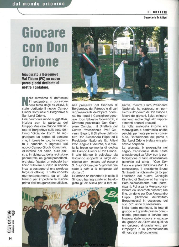 Don Orione oggi, 2005, 10, pagina 14