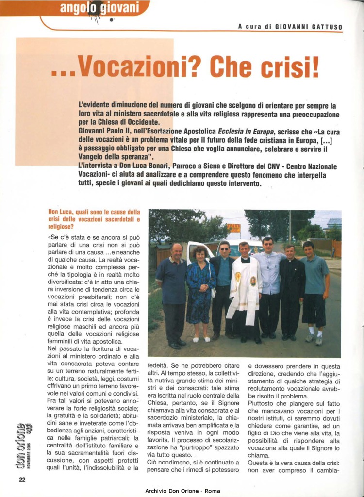 Don Orione oggi, 2005, 10, pagina 22