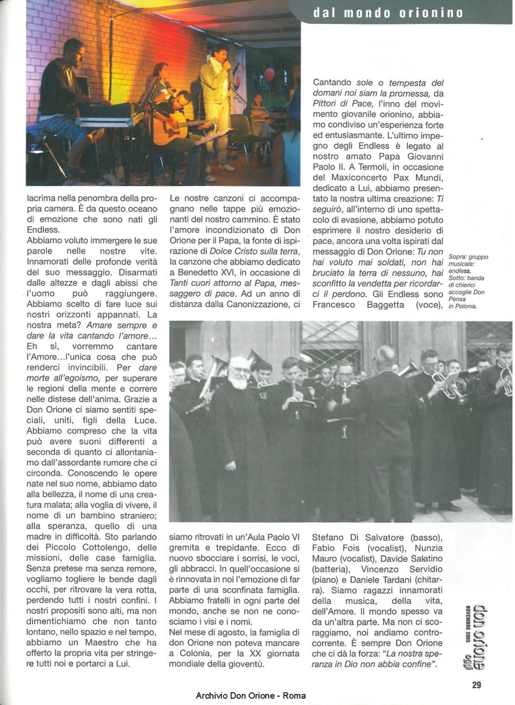 Don Orione oggi, 2005, 10, pagina 29