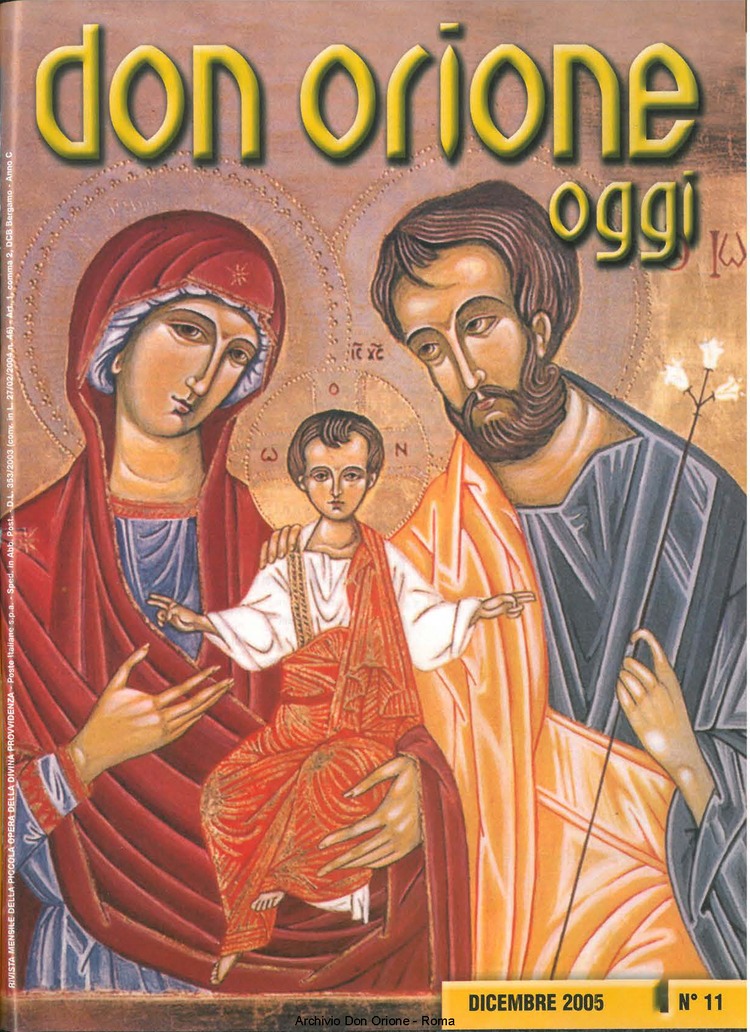 Don Orione oggi, 2005, 11, pagina 1