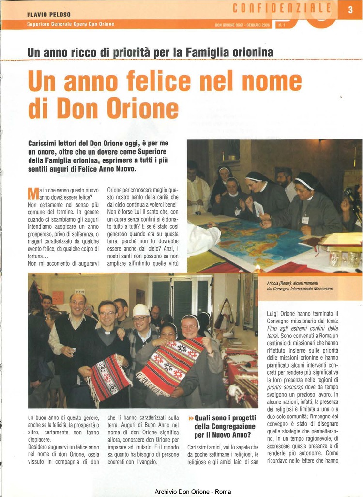 Don Orione oggi, 2006, 01, pagina 3
