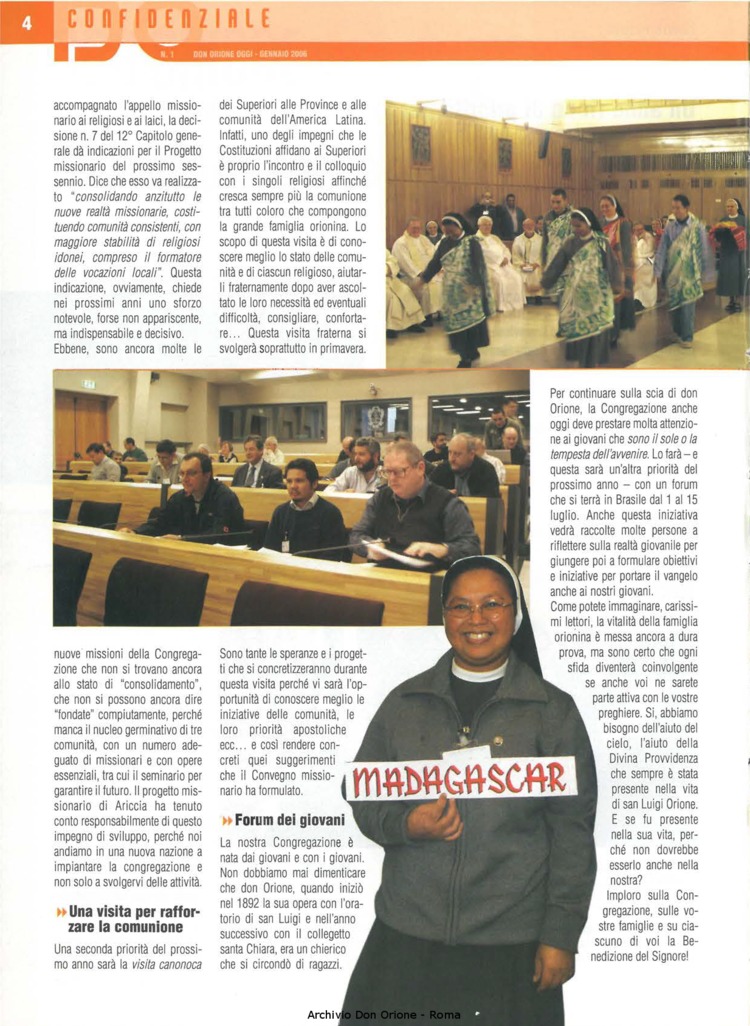 Don Orione oggi, 2006, 01, pagina 4