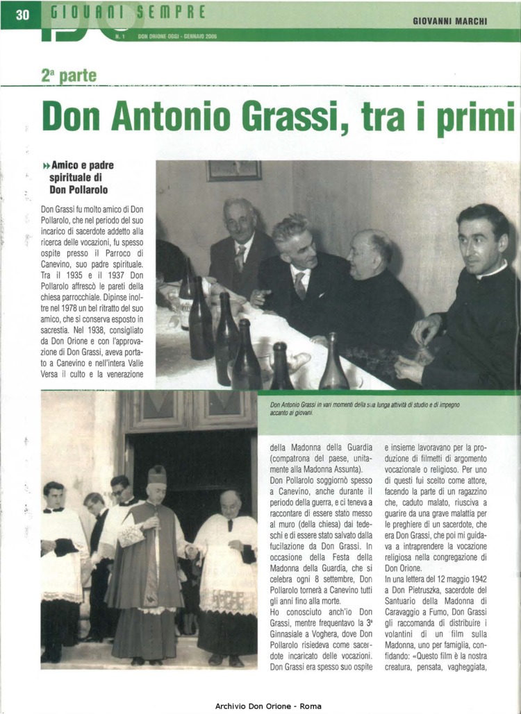Don Orione oggi, 2006, 01, pagina 30